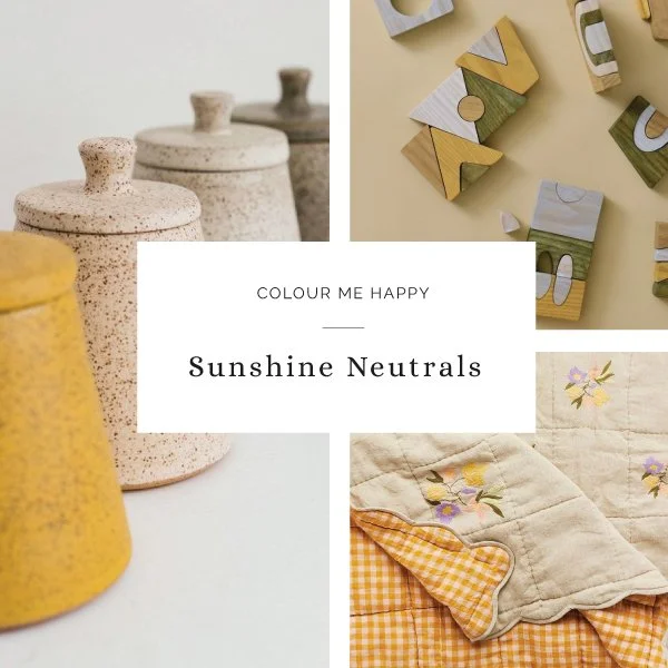 Colour Me Happy: Sunshine Neutrals