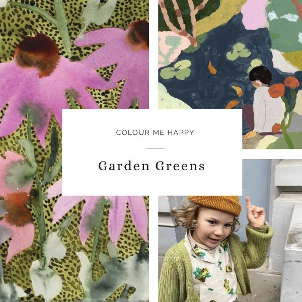 Colour Me Happy: Garden Greens