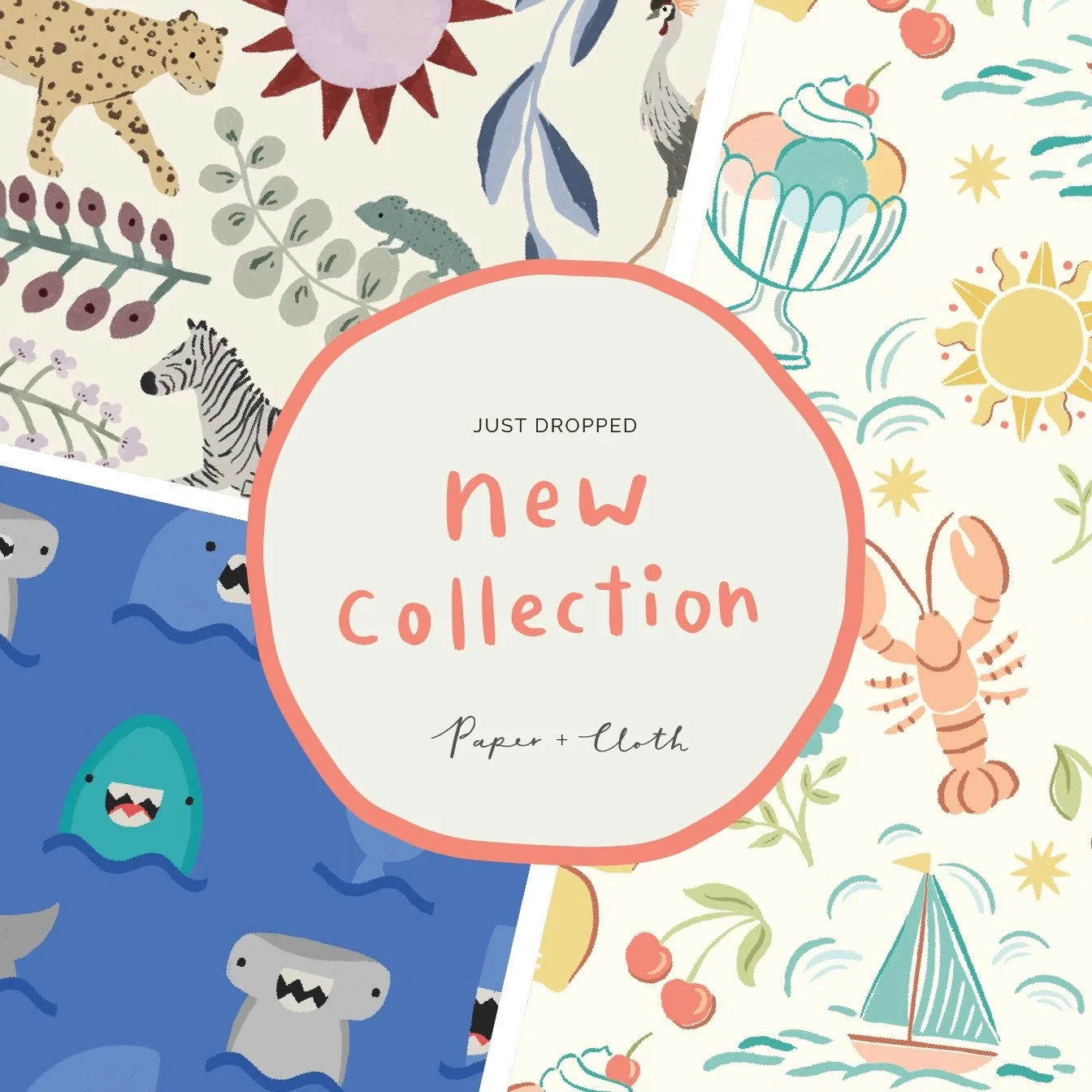 Summer Collection Alert!

Summer is here and our portfolio is brimming with lively, uplifting prints! 🐬

From classic coastal landscapes and safari florals to tropical animals and nostalgic holidays, our designs are infused with the latest trends an