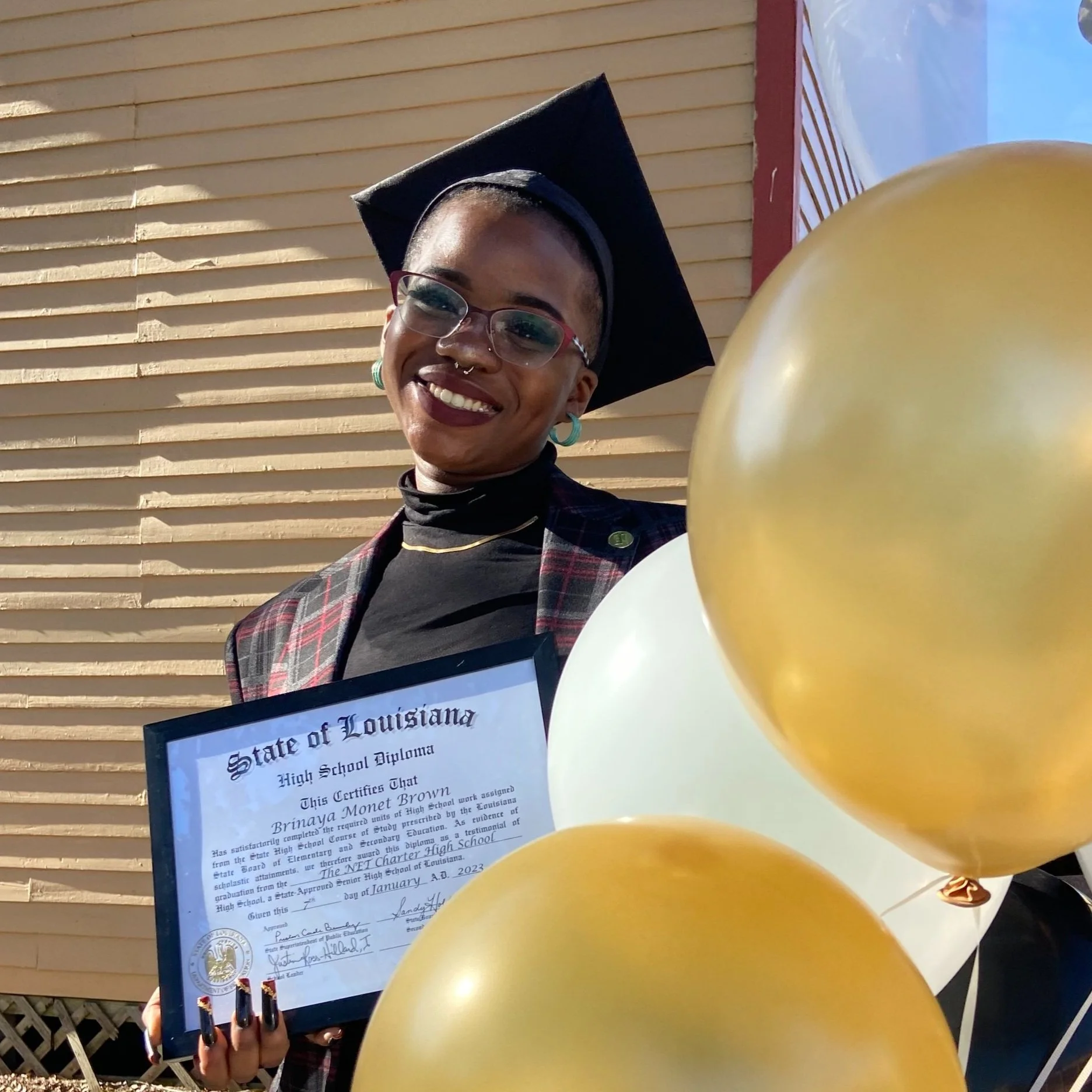 Obinaya Brown (They/Them), Louisiana Youth for Health Justice Council Member: Community Safety, Reproductive Justice, & Mental Health