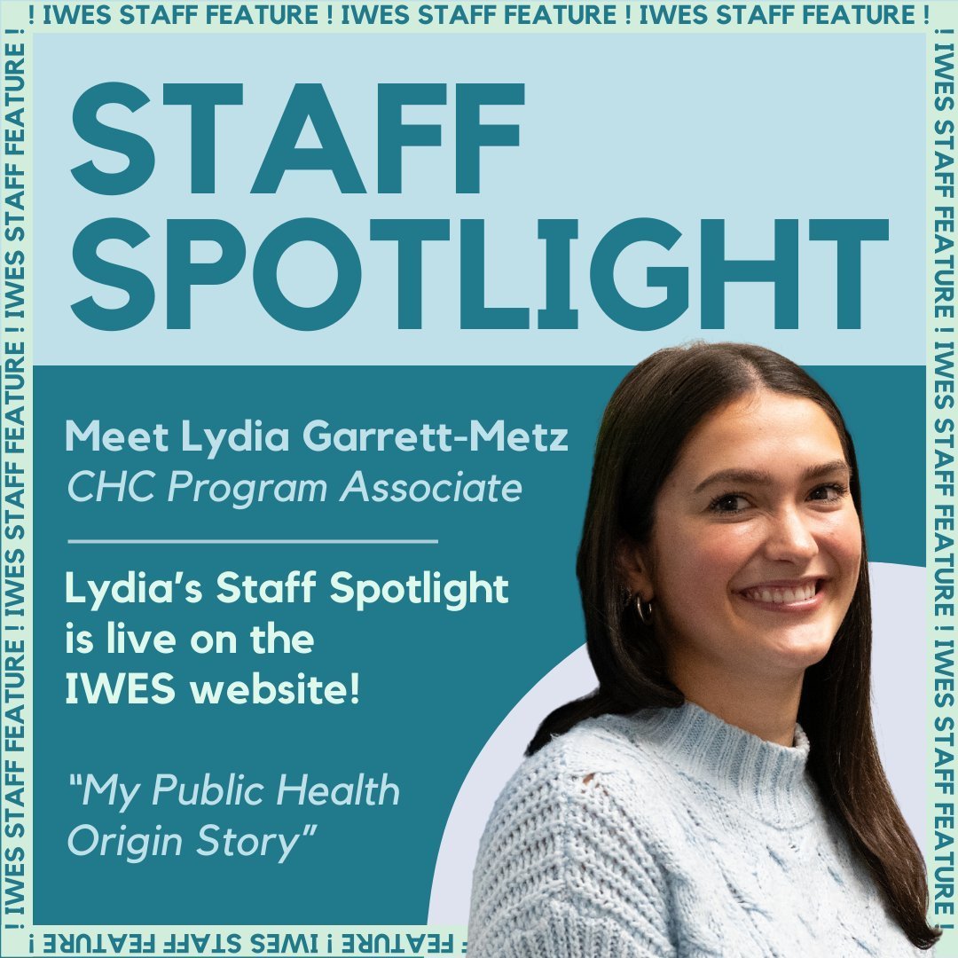 Staff Spotlights are back! 🌟 Meet Lydia, the Program Associate for our Mental Health division, the Collective for Healthy Communities. 🌟 We are thrilled to highlight Lydia this month as she graduates in FOUR DAYS with a Master of Public Health Degr