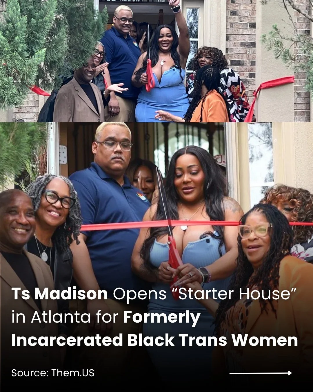 🏳️&zwj;🌈 This Pride Month, we honor not just visibility, but resilience! The Ts Madison Starter House (@tsmadisonstarterhouse) in Atlanta is a powerful example of what community care and vision can do. Created for formerly incarcerated Black trans 