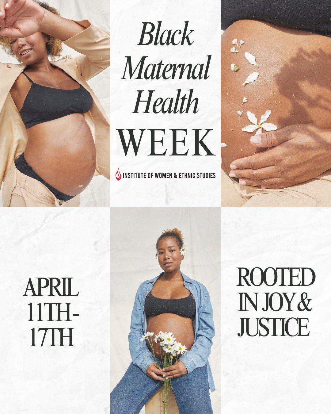 🖤✨ Black Maternal Health Week 2026 is here; it&rsquo;s time to uplift, advocate, and take action for Black maternal health! ✨🖤
Hosted by the Black Mamas Matter Alliance (@blackmamasmatter), this year&rsquo;s theme, &ldquo;Rooted in Justice &amp; Jo