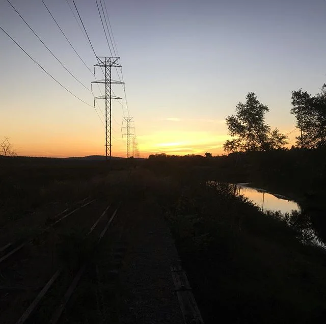 Sunset along the Sudbury River
&mdash;�-
#sunset #sudburyriver #powerlines #powerline #shiloutte #river #shadow #landscapephotography #landscape