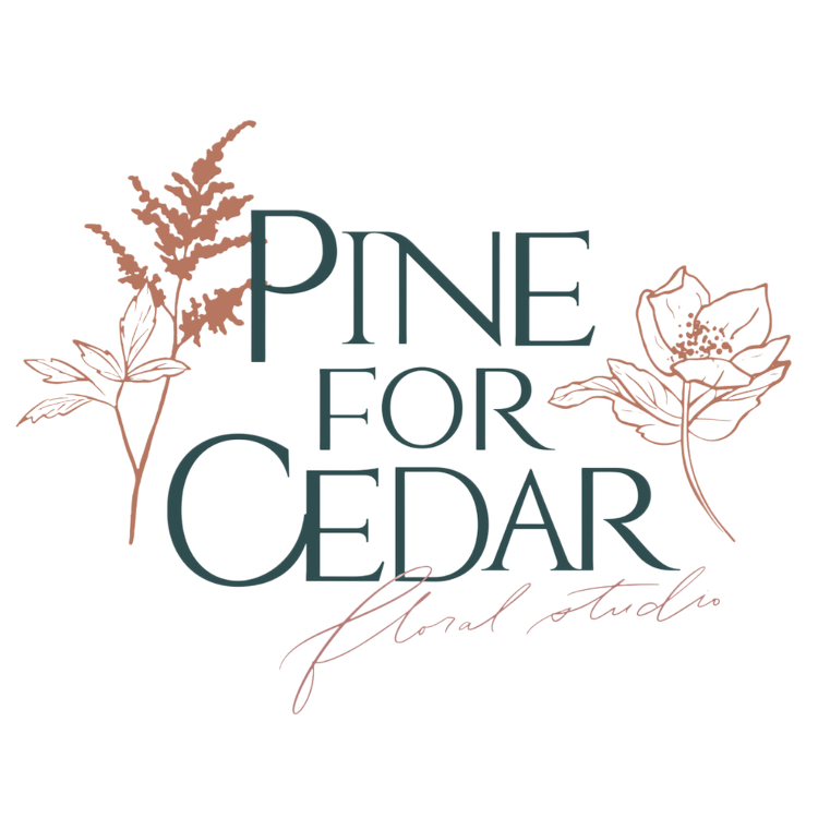 CALGARY WEDDING FLOWERS / FLORIST -  PINE FOR CEDAR