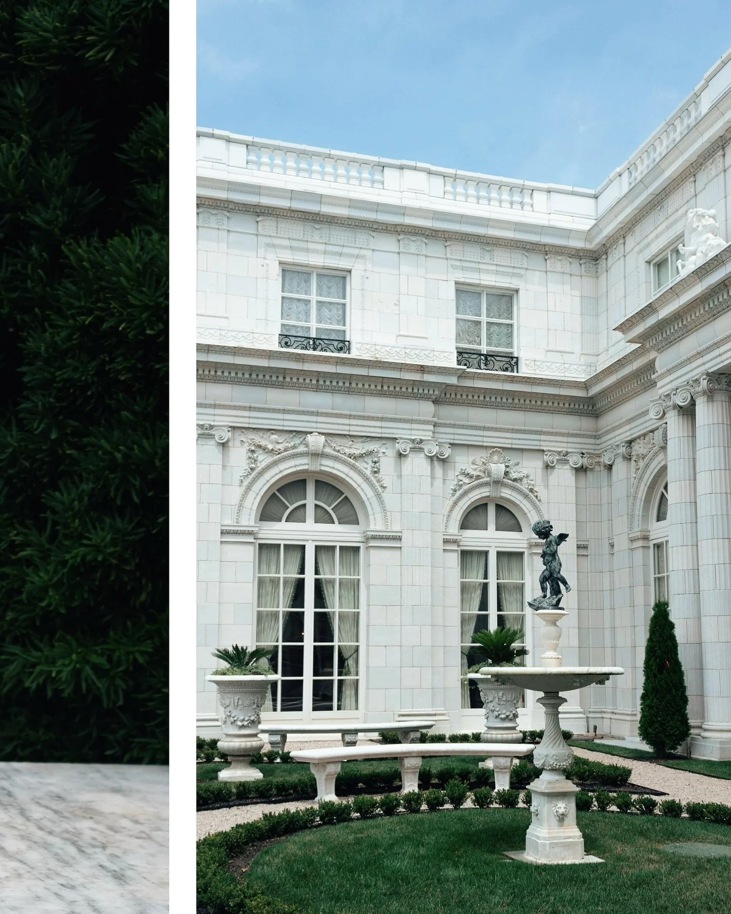 Newport summer 🌳🪴🍃
📍Rosecliff 
.
.
.
#rhodeislandsummer #newportmansions #cottagecore #theclassiccoast #rosecliff #pursuepretty