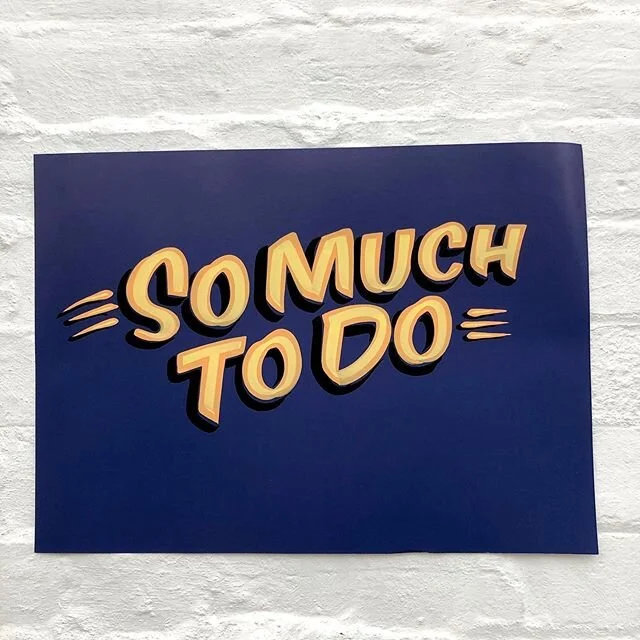 It&rsquo;s my one day* of childcare a week tomorrow and I&rsquo;m trying to make a list of things I need to get done but I don&rsquo;t know where to start 😫 Totally immobilised by the length of my mental to do list 😫
*I say day, I mean school day, 