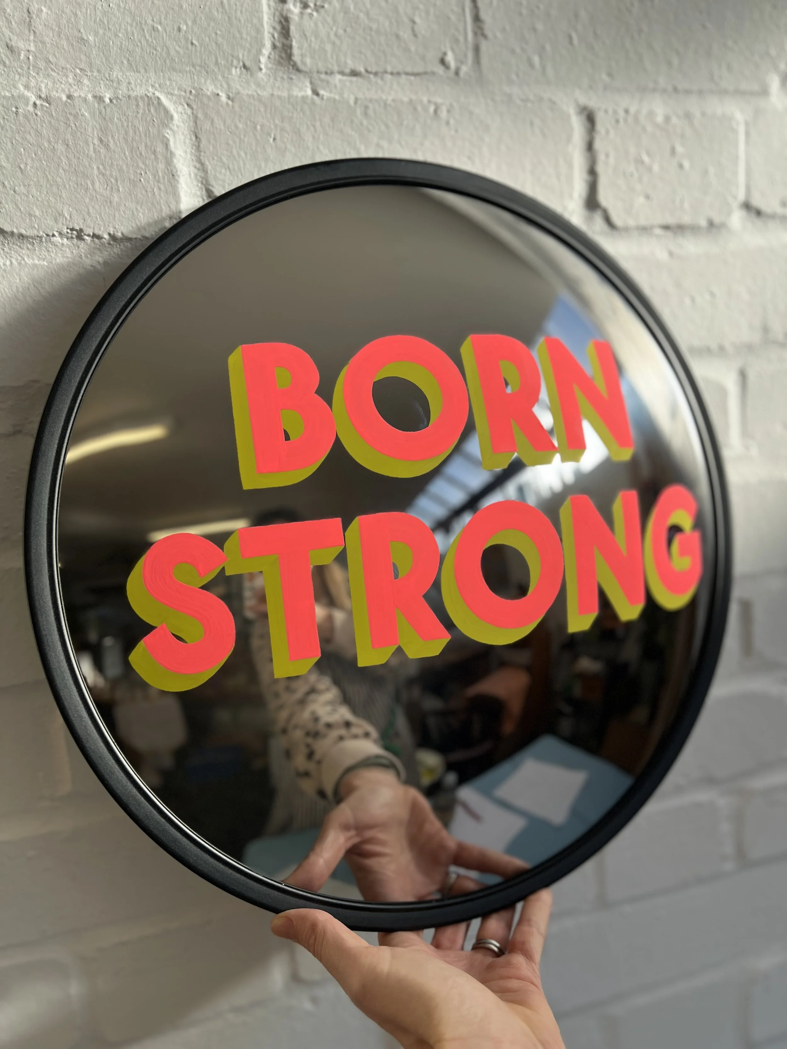 BORN-STRONG-NEON-PINK-ACID-GREEN-CONVEX-MIRROR.jpeg
