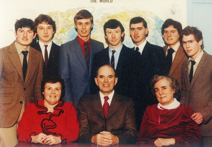 Staff picture in 1984