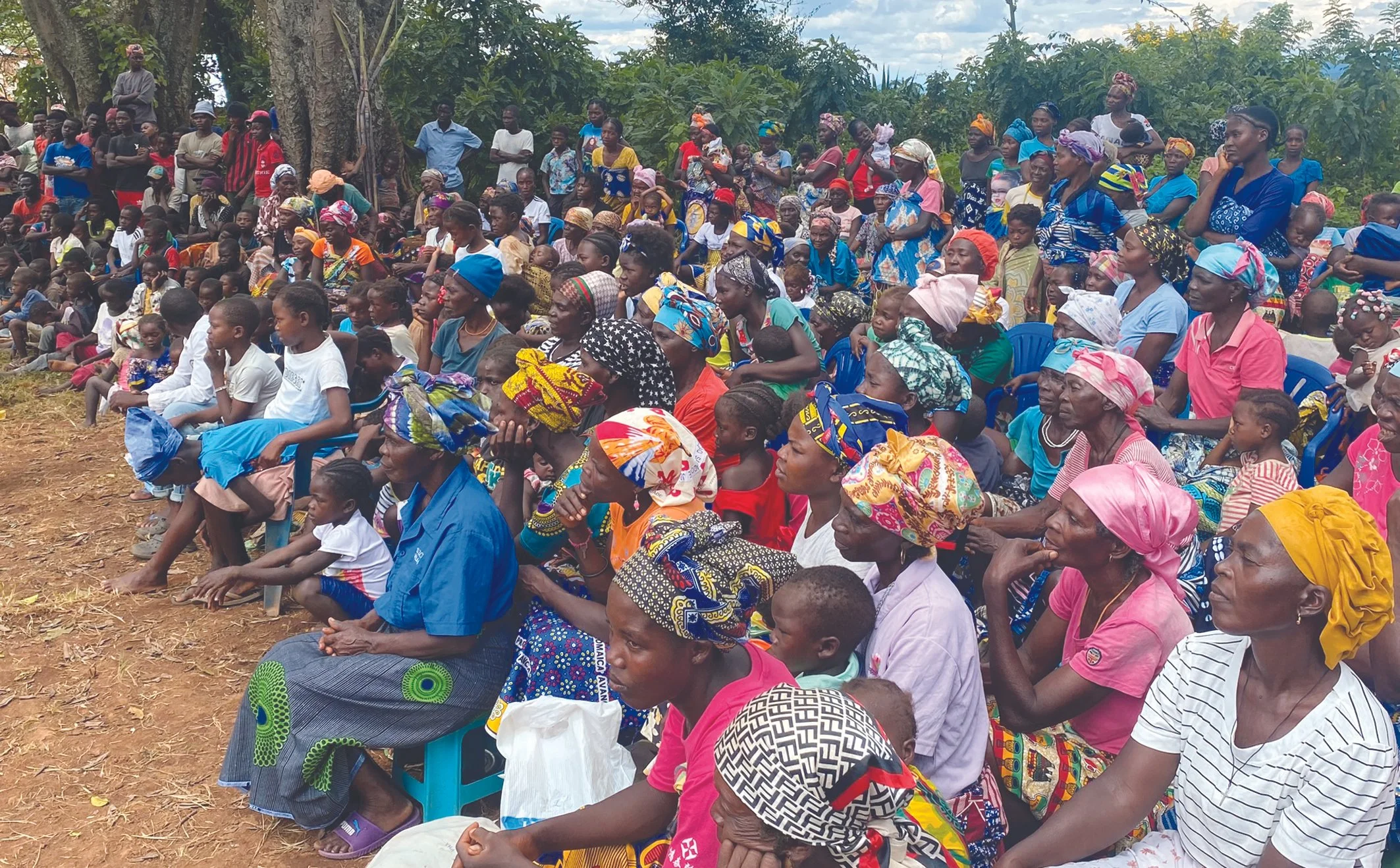 Samuel and David Visit Angola