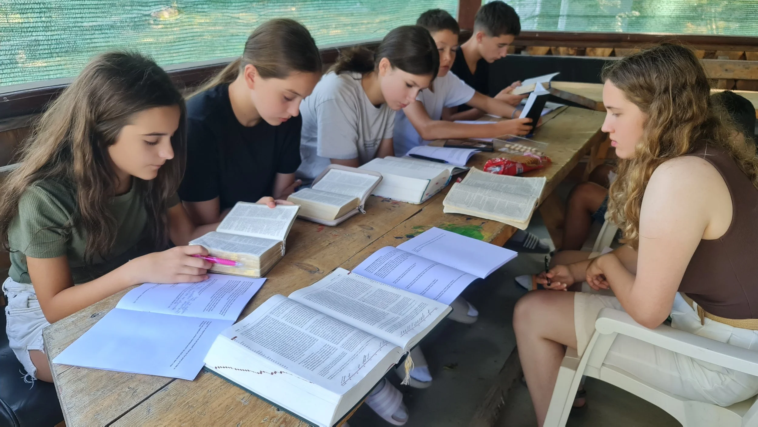 Young people reached with BES booklets in Romania