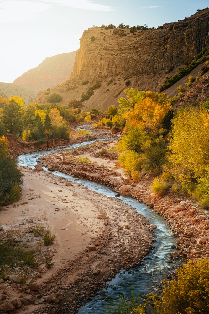 Golden Cedar Canyon Utah