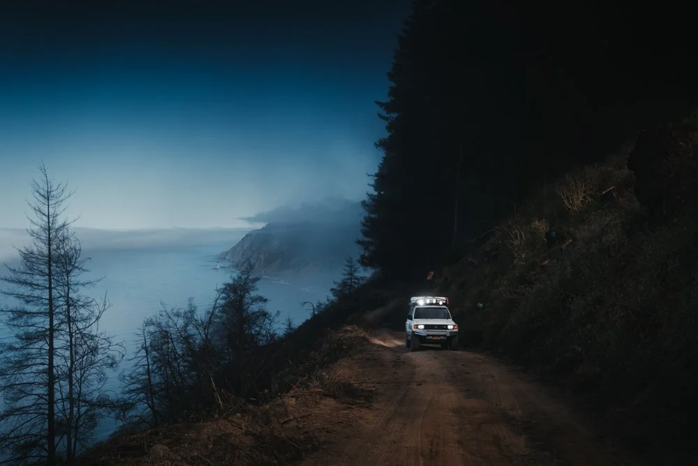 Coastal Views at Dusk in the Montero