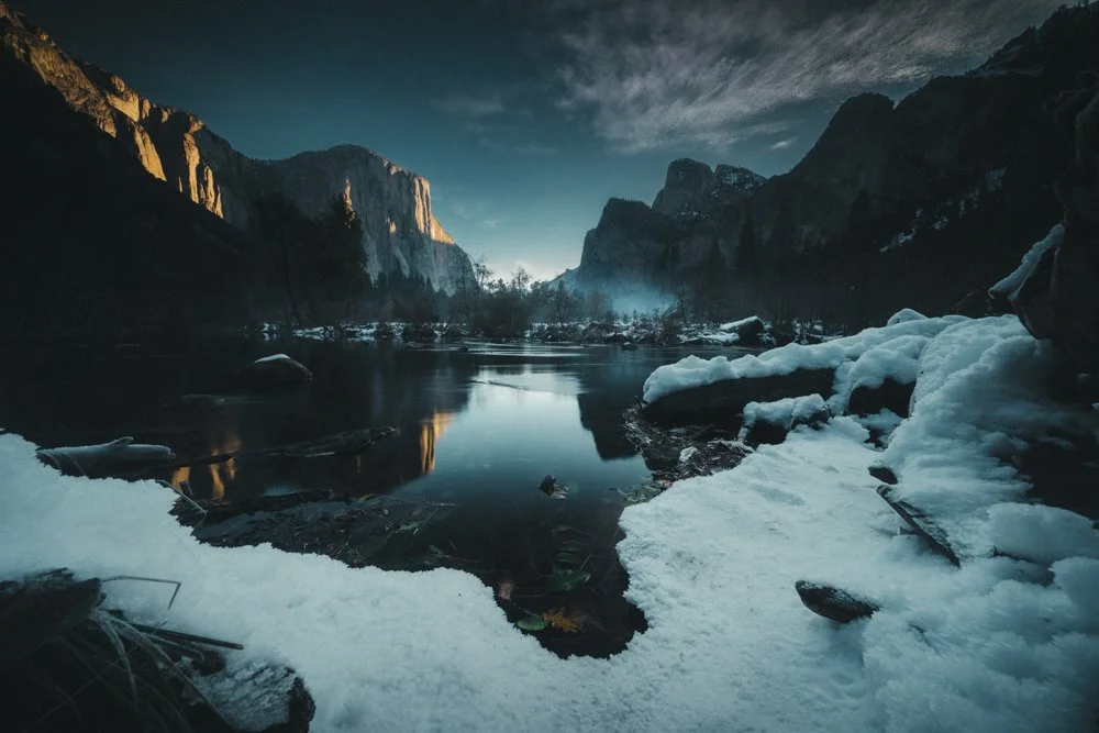 Crisp Morning in Yosemite National Park - Horizontal