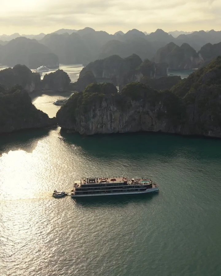 A few drone shots from our time in Vietnam 🇻🇳