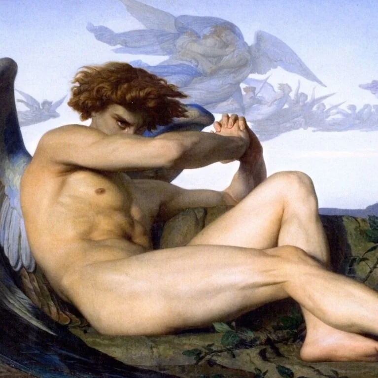 159: Satan in Despair, from Milton's Paradise Lost