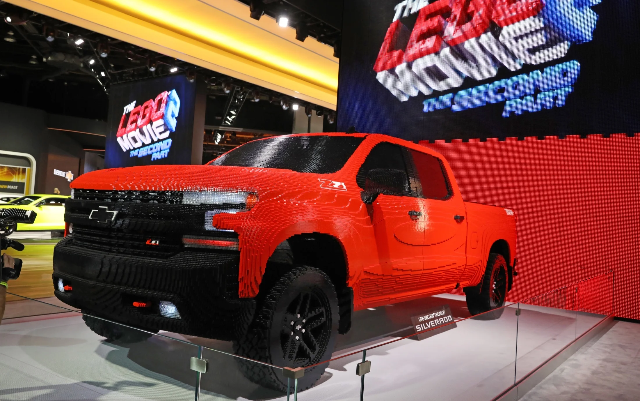 silverado made of legos