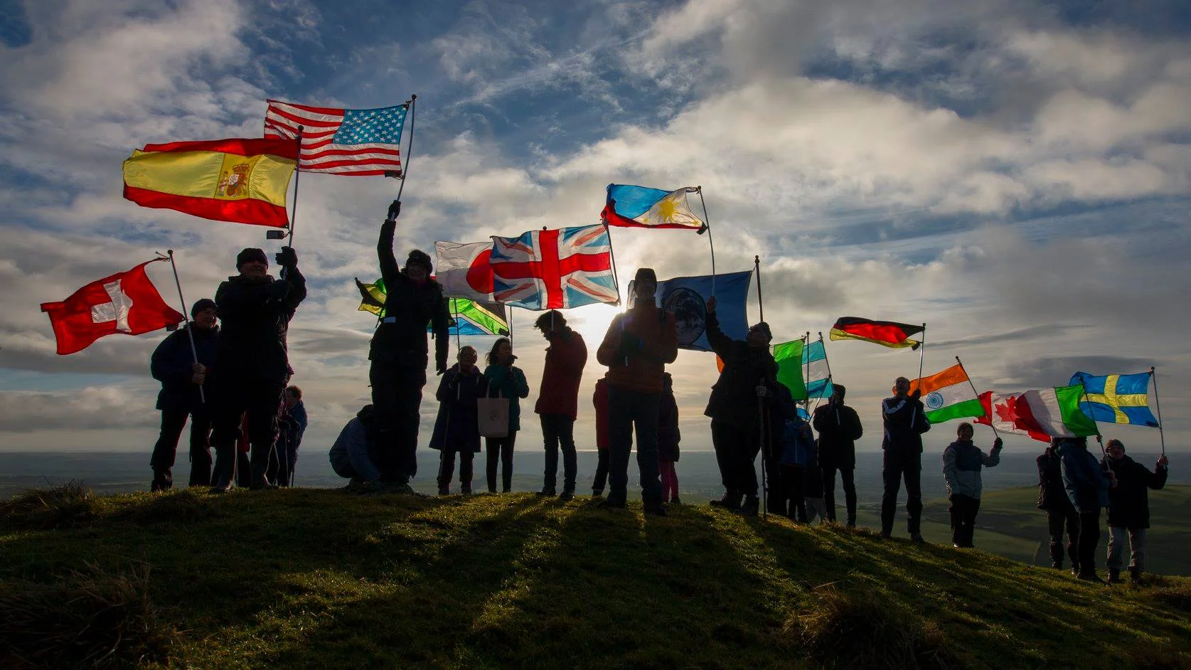 Burnswark, 22nd December (Photo: Mike Bolam)