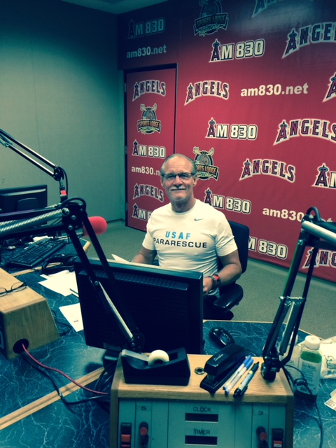 “Get in Shape and Get a Life” live 1 hour Weekly Radio Program on Angels Baseball Radio