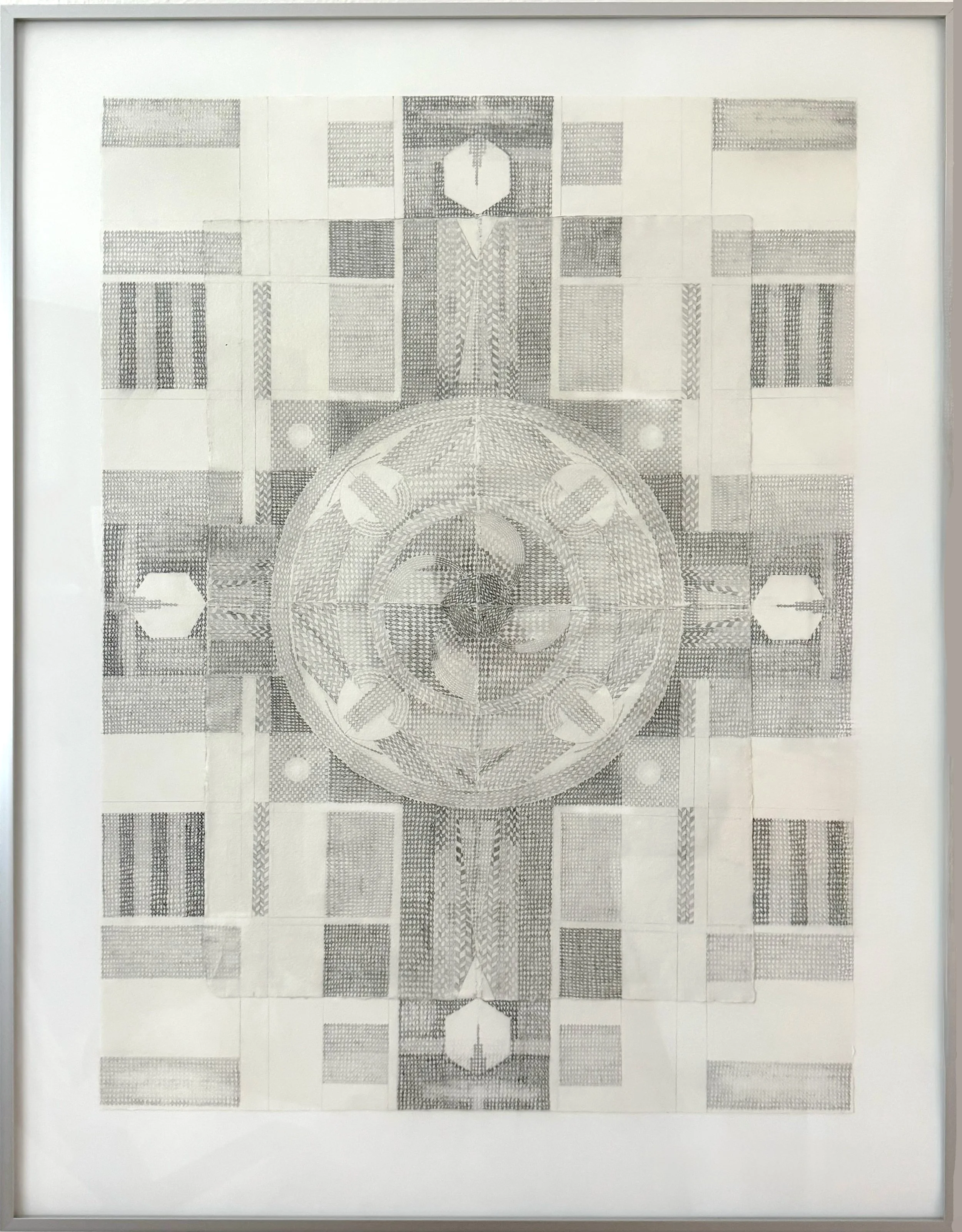 Graphite, titanium, on hand-made cotton paper 150GSM 36"x28"