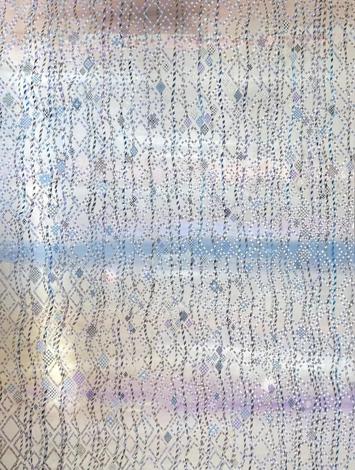 Oil and mica-infused oils on Canvas 48”x36”