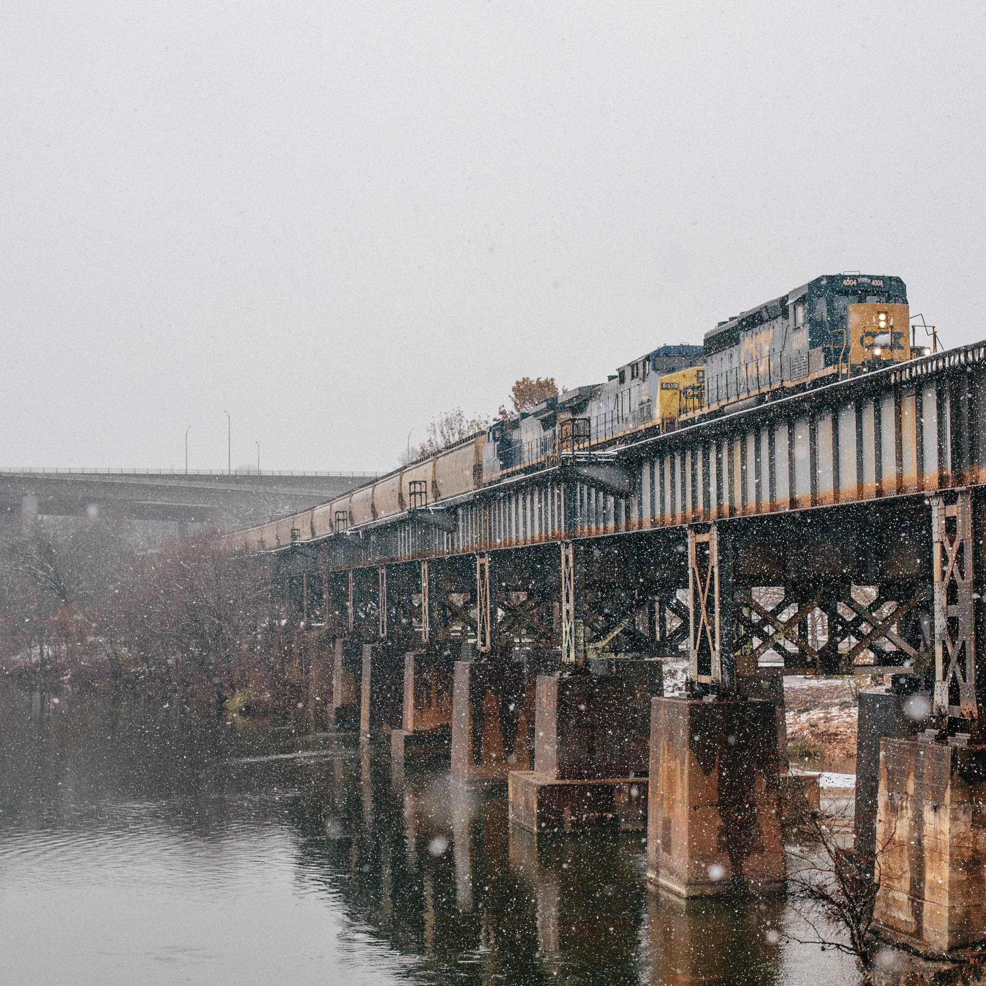 Richmond in the snow