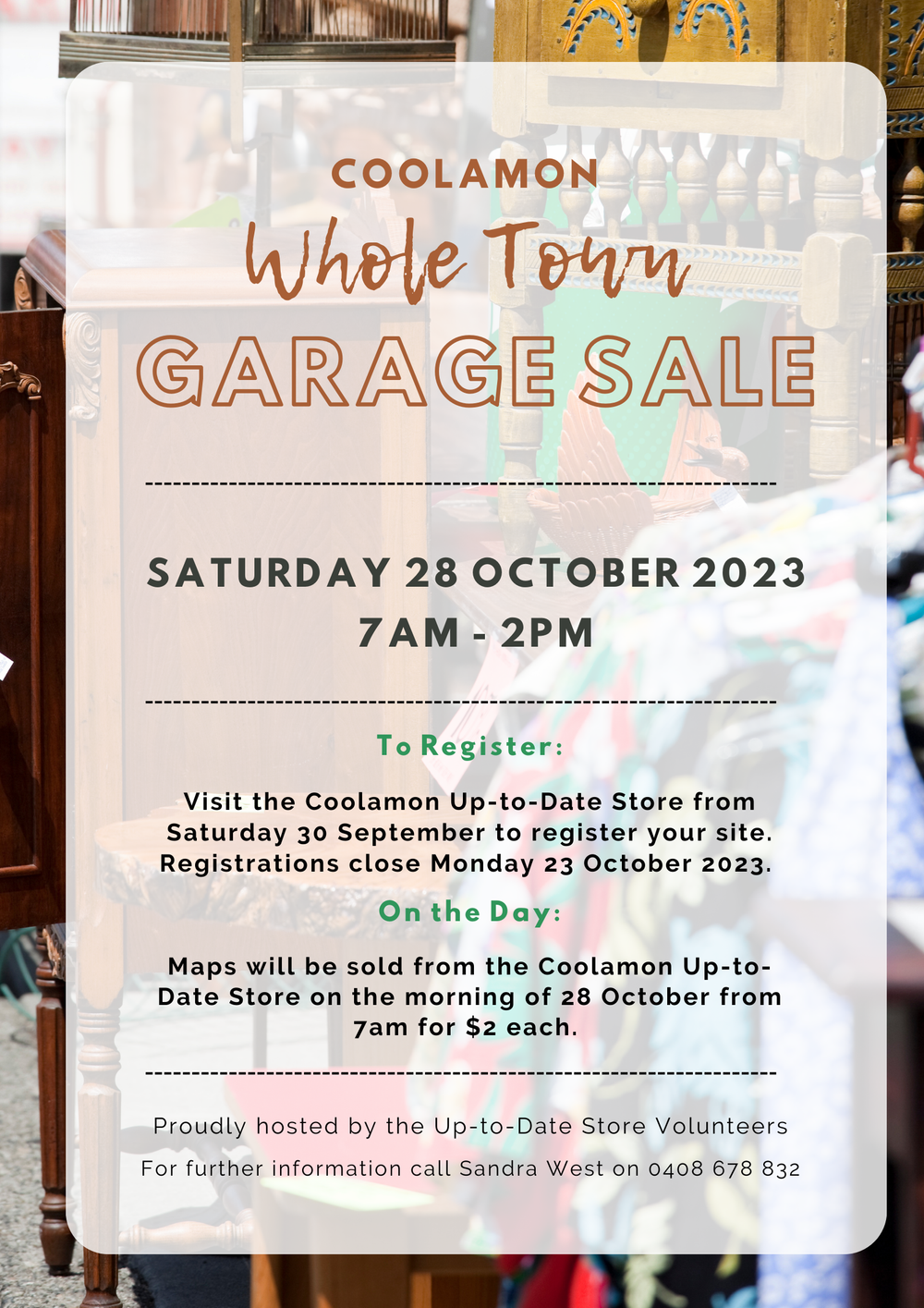Coolamon Whole Town Garage Sale — Visit Coolamon Shire