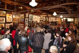 Up-2-Date Art Exhibition Opening Night