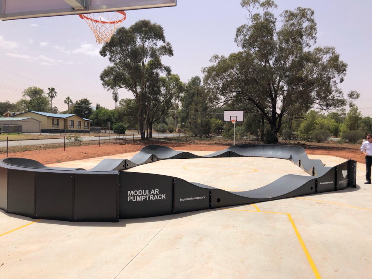 Pump track arrives in the Coolamon Shire!  
