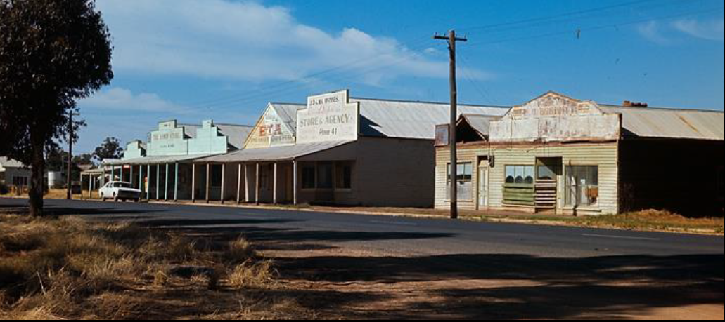 Matong, Main Street, 1970.png