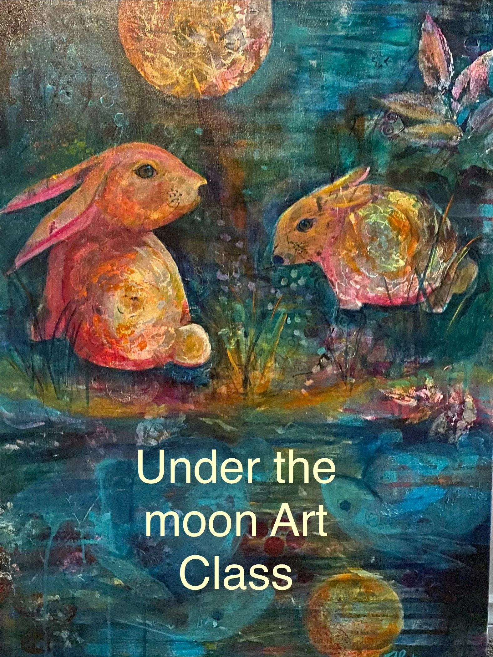 Under The Moon Art Class at The Studio Coolamon