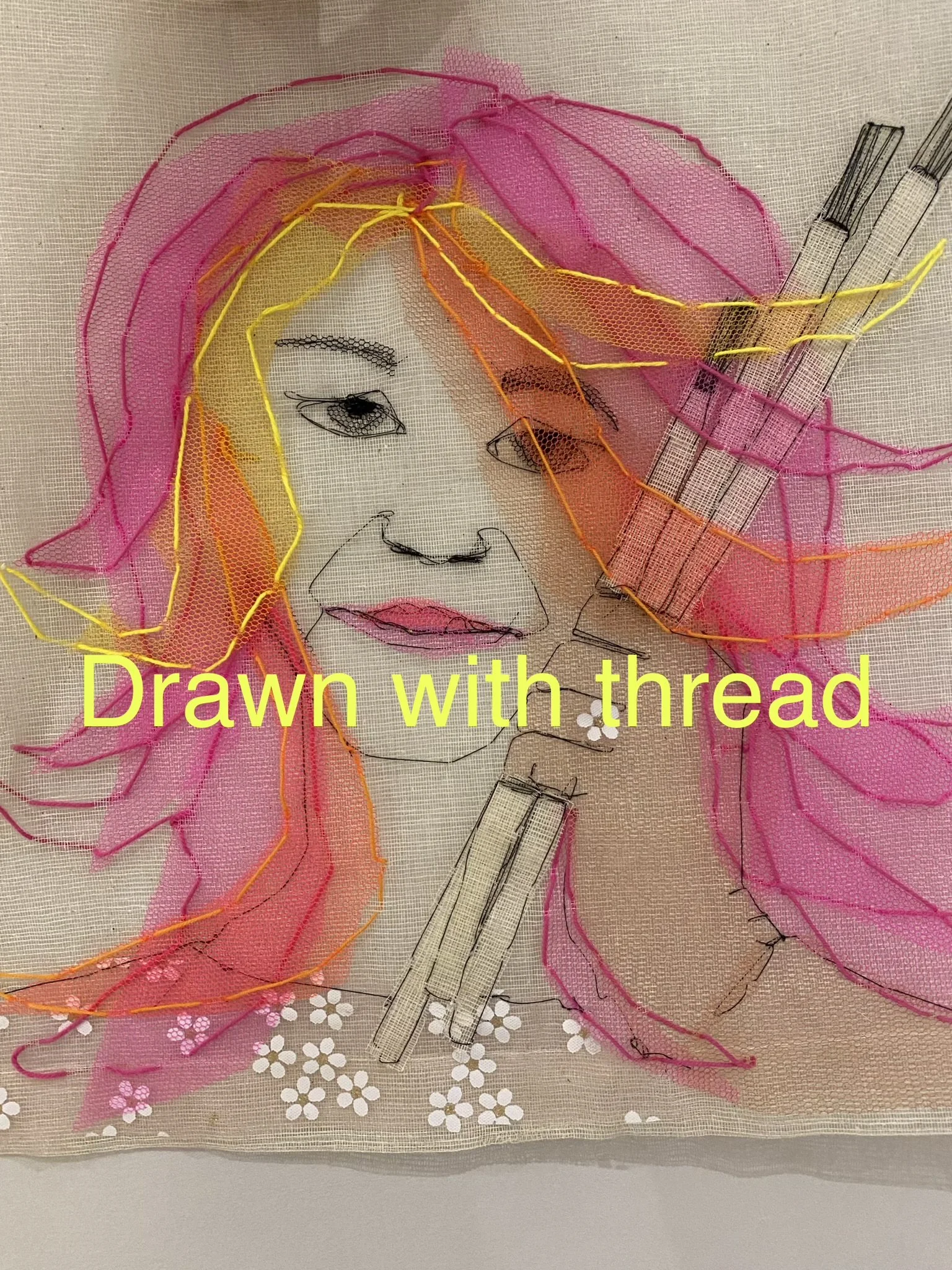 Drawn with a Thread Art Class