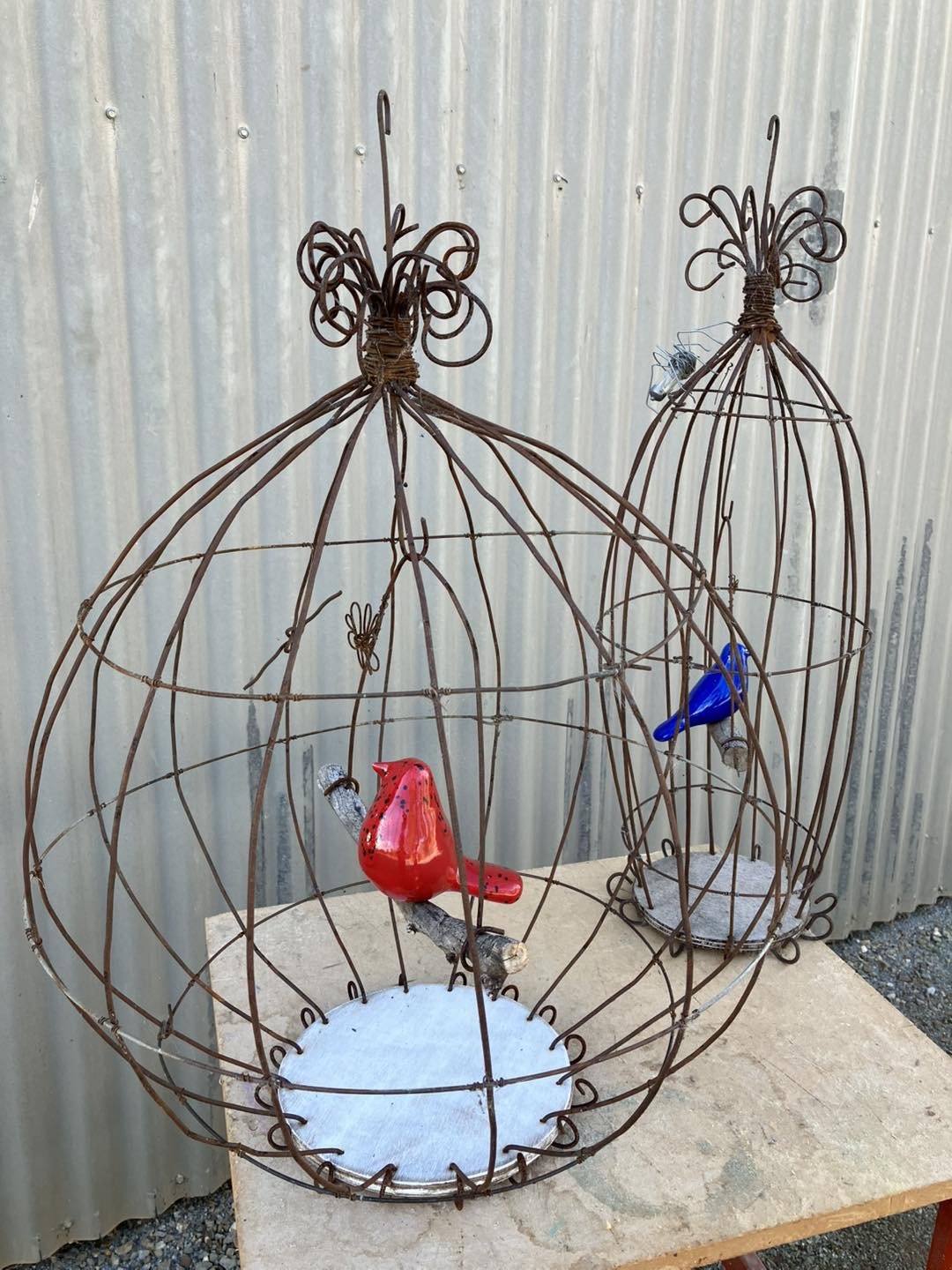Rustic Wire Birdcage Workshop