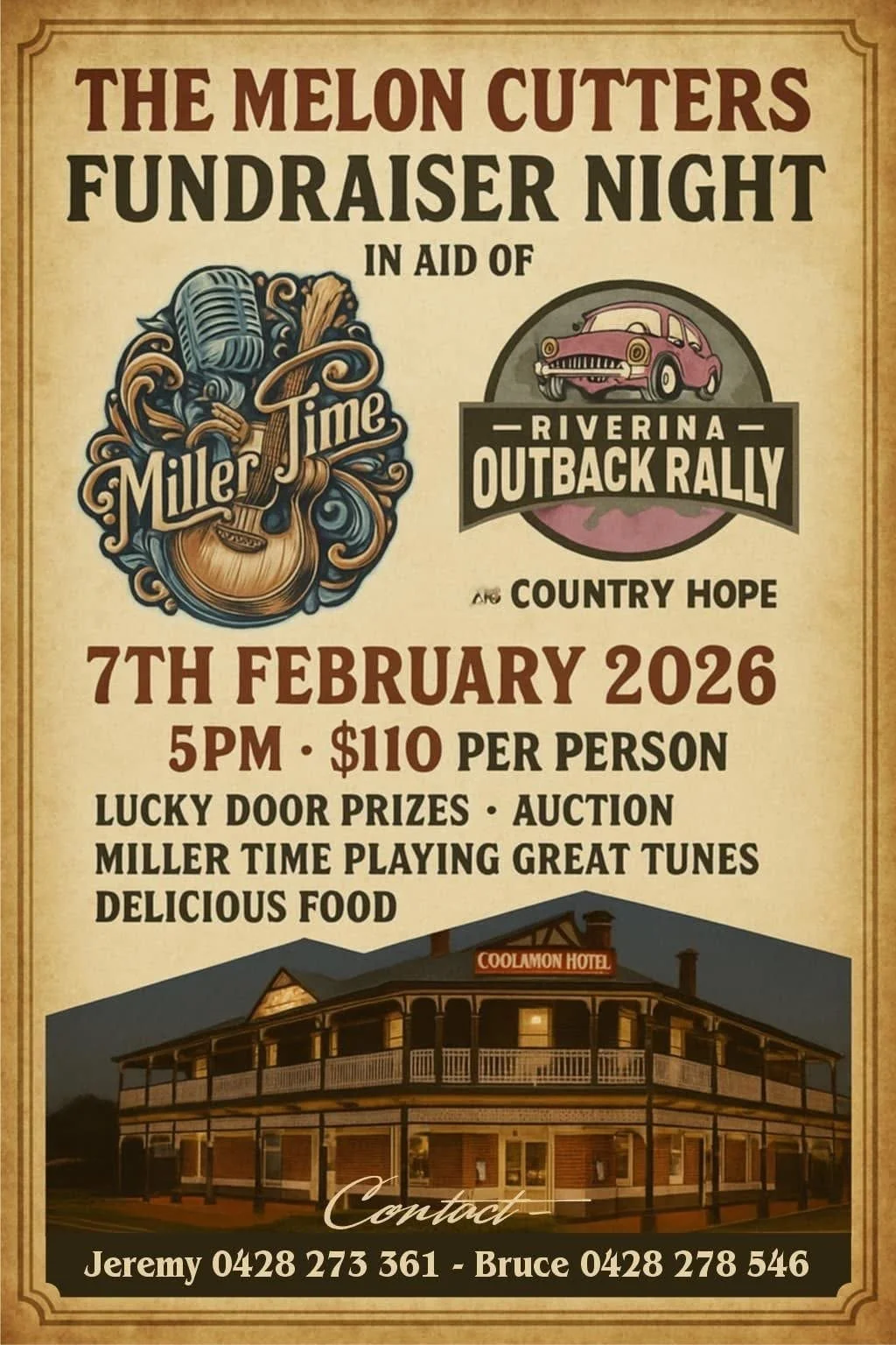 The Melon Cutters Fundraiser Night