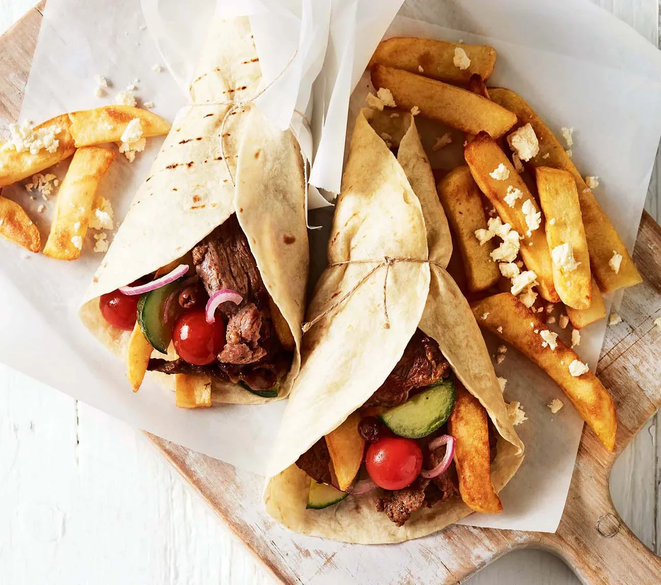 Souvlaki Wraps