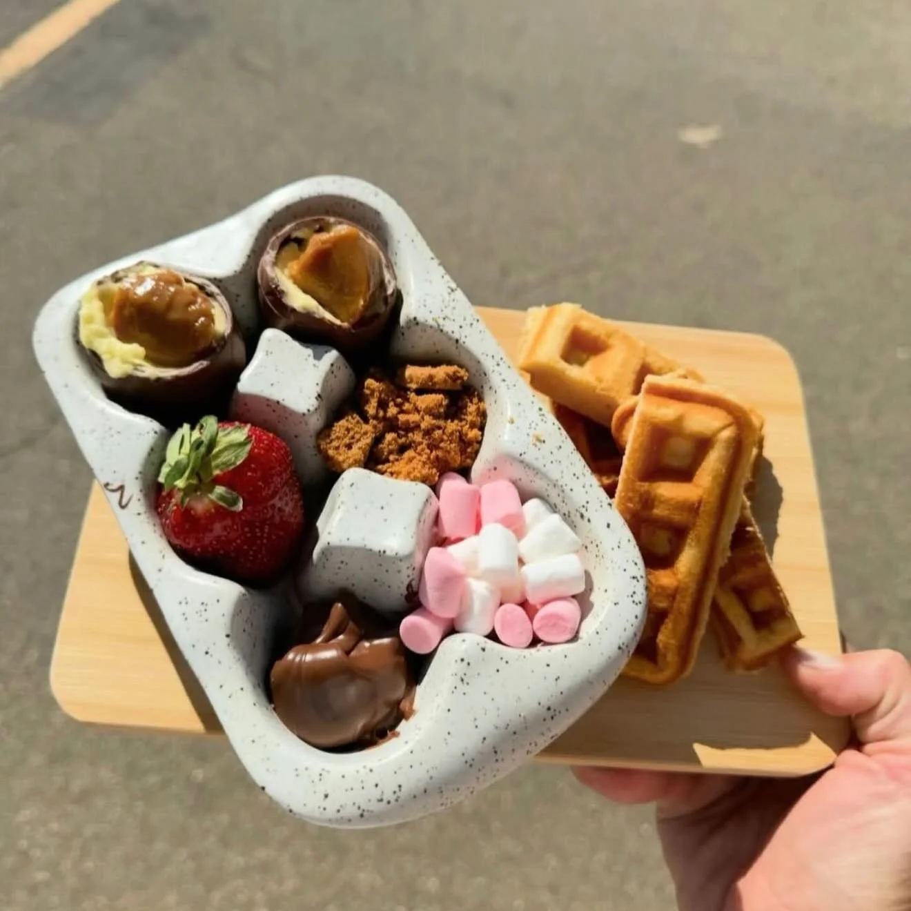 Chocolate Dippy Eggs at The Station Collective (Easter Saturday)