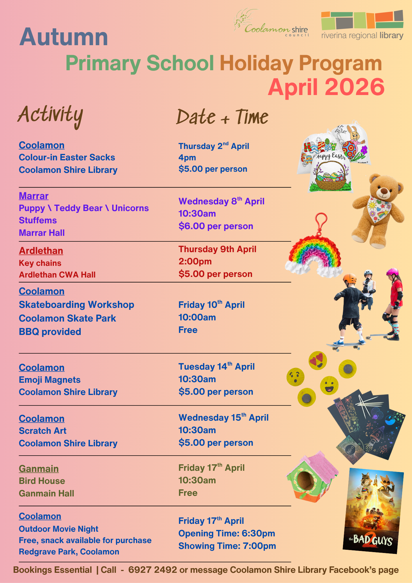 Primary School Holiday Program