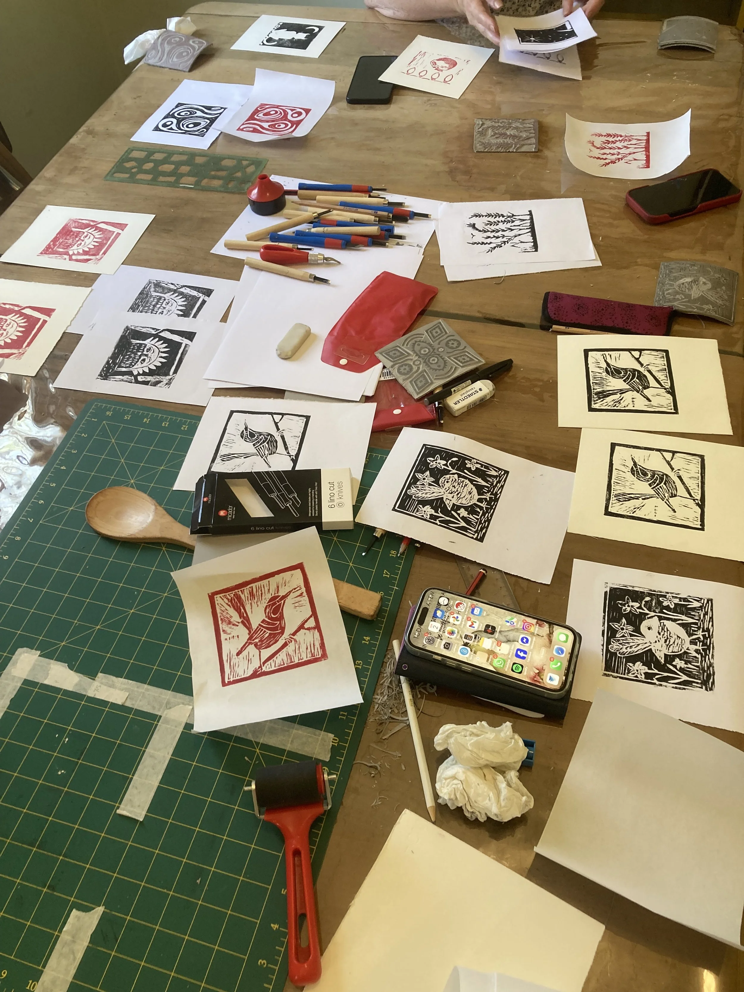 Linocut Class