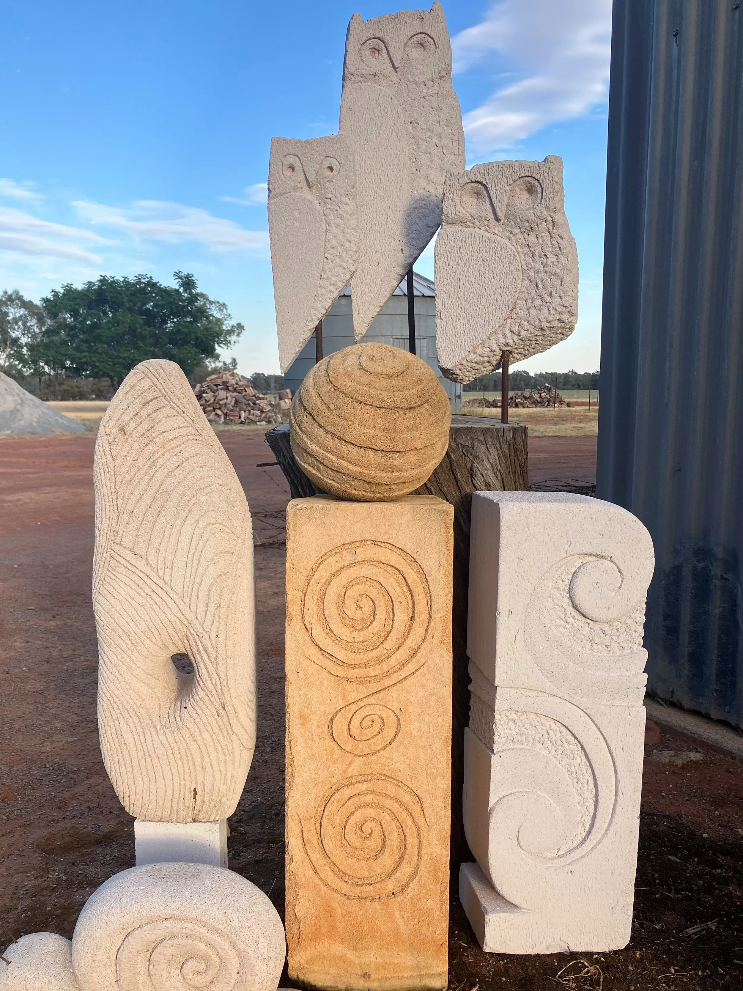 Carved Hebel Art