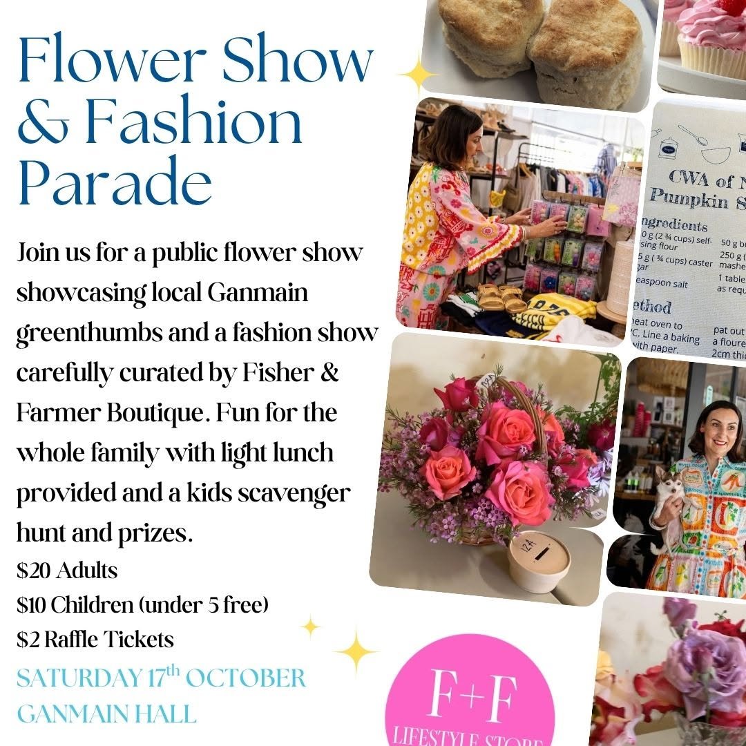 Ganmain Flower Show &amp; Fashion Parade