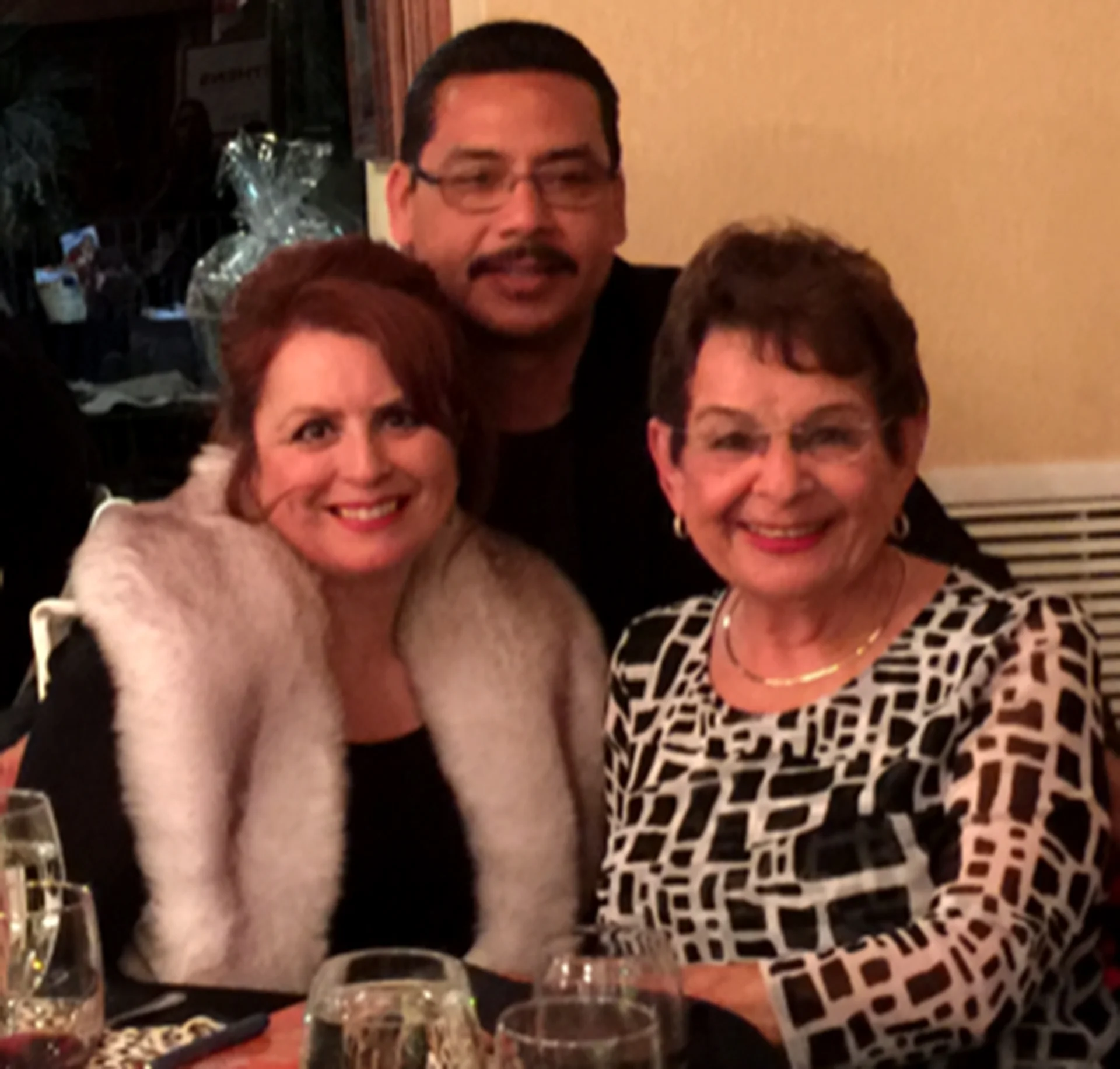 Henry and Theresa Robledo with long time friend Anita-Pulido at the Boys and Girls Club fundraiser event.