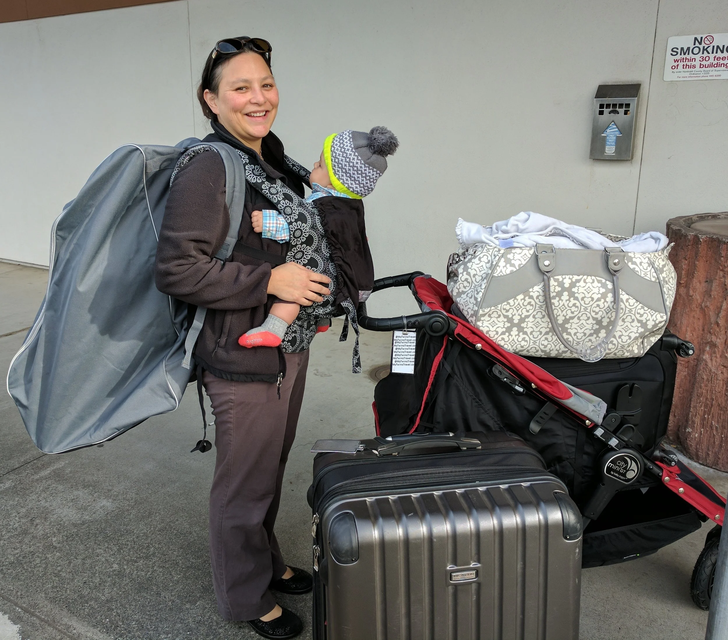 stroller as carry on