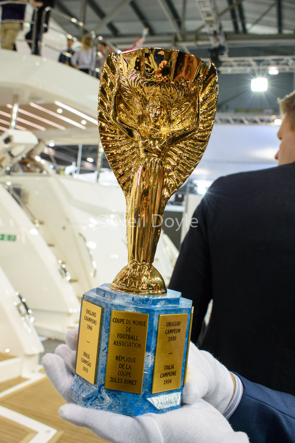 The Jules Rimet World Cup Trophy