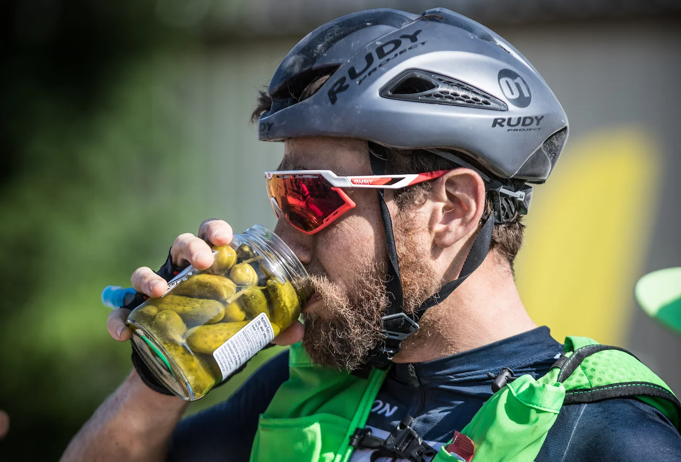 I was dreaming of pickle juice for most of the ride