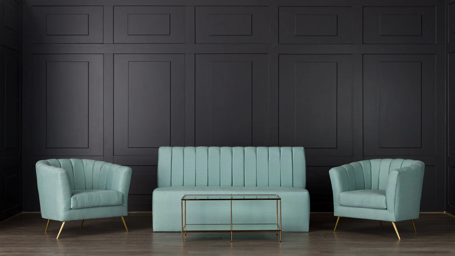 HEPBURN VIGNETTE MOSAIC BLUE