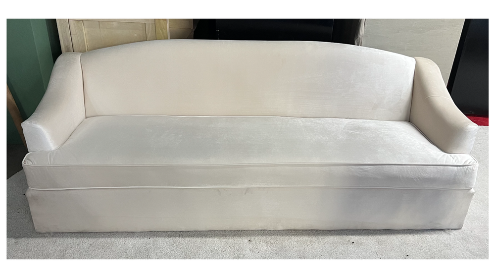 AMALFI SOFA IVORY VELVET