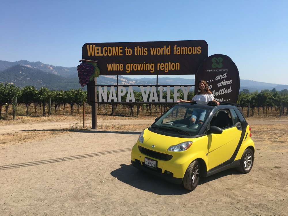 WELCOME TO NAPA VALLEY SIGN