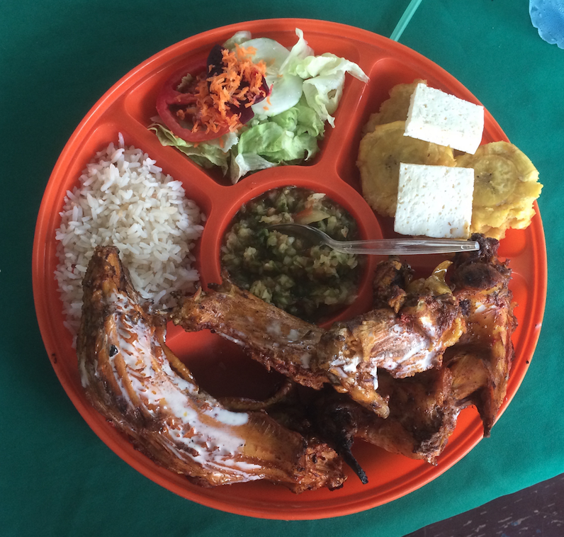 An exotic Nicaraguan dish
