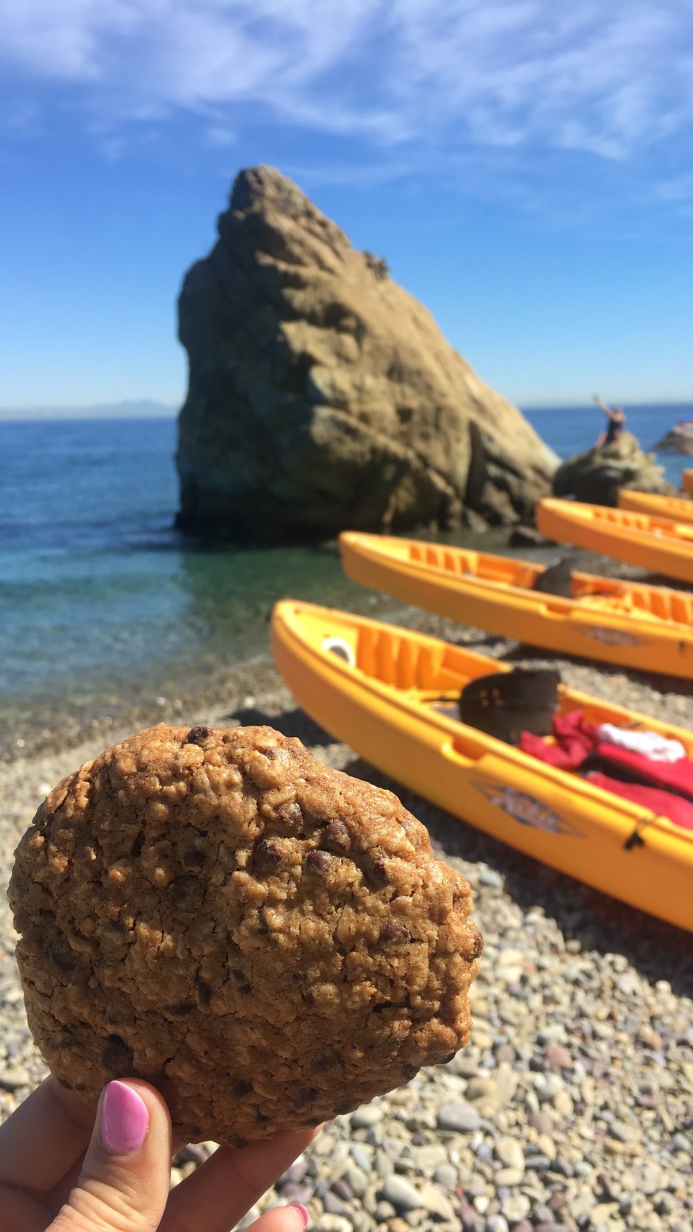 Frog Rock and a tasty snack