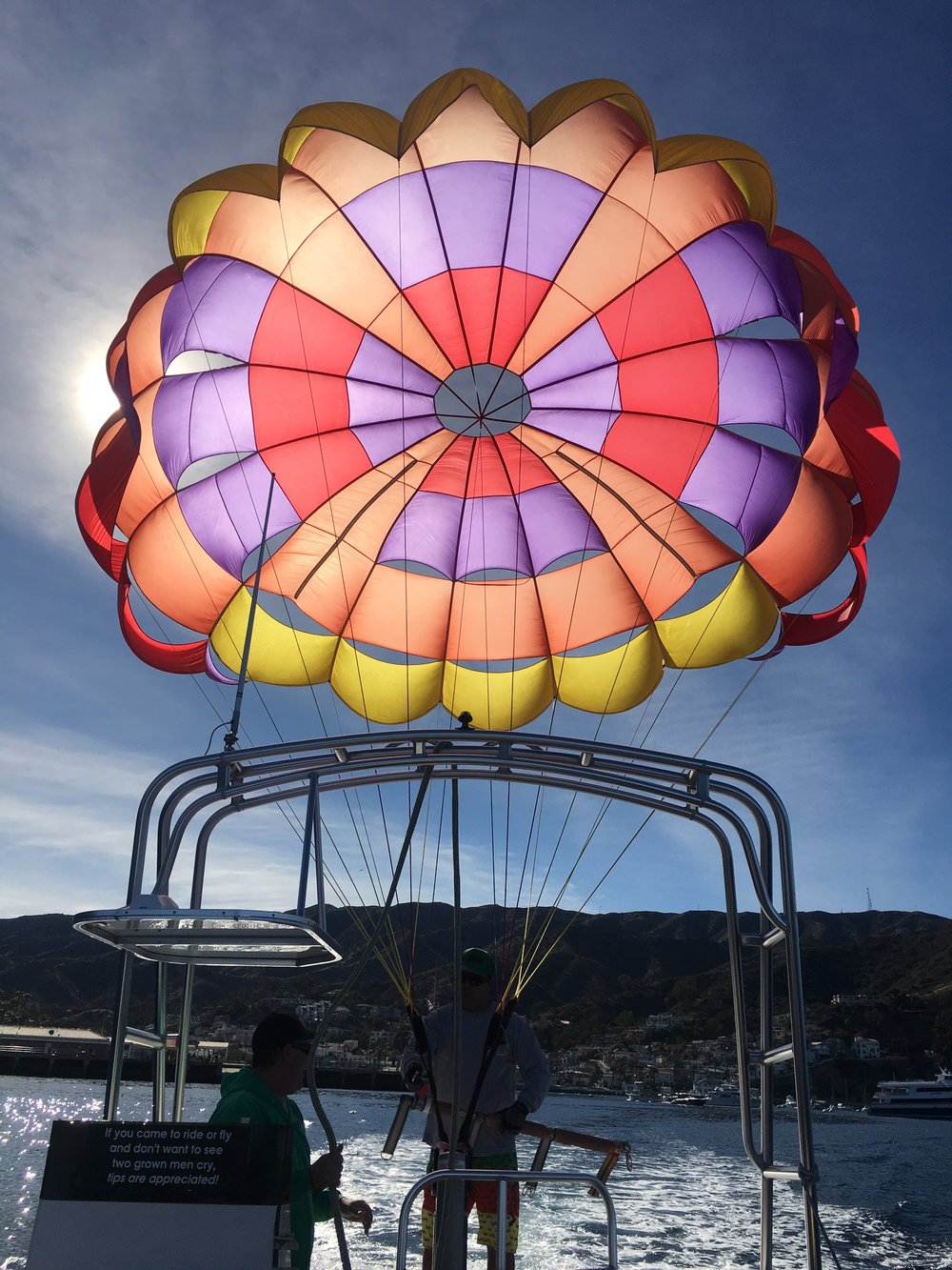 Island Water Charters Parasailing